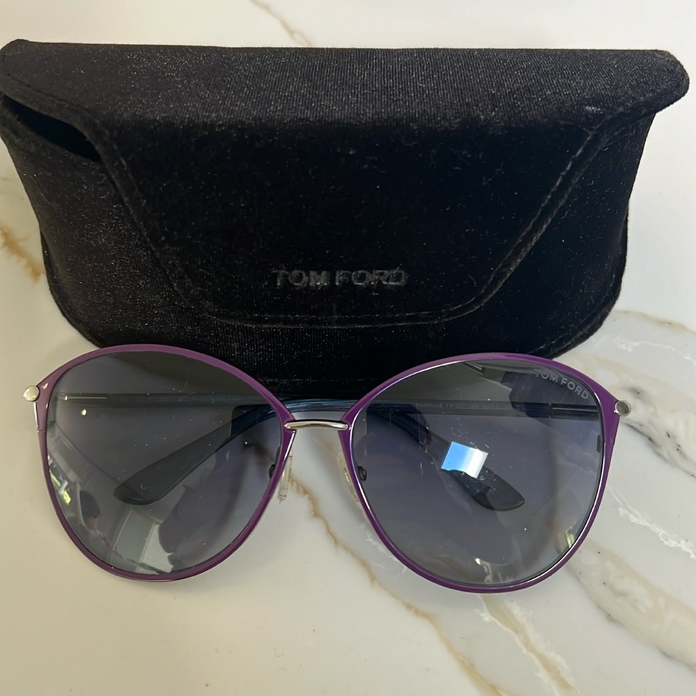 Tom Ford Purple Rimmed Sunglasses